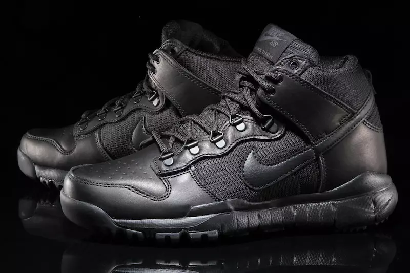 Nike SB Dunk High Boot Black Military Brown