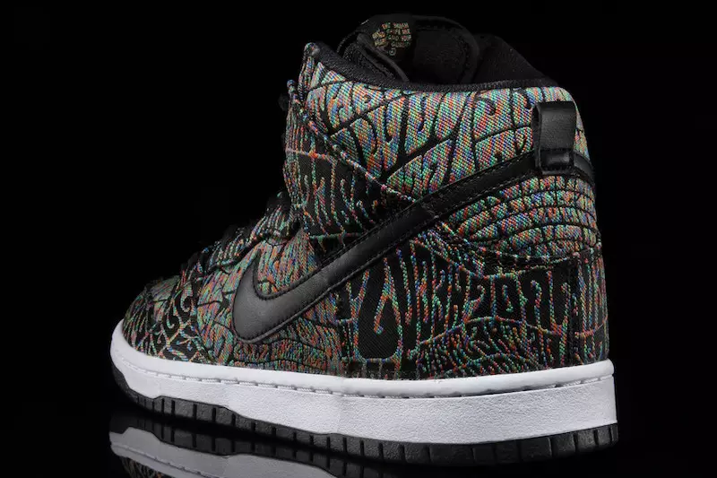 Nike SB Dunk High psichedelico