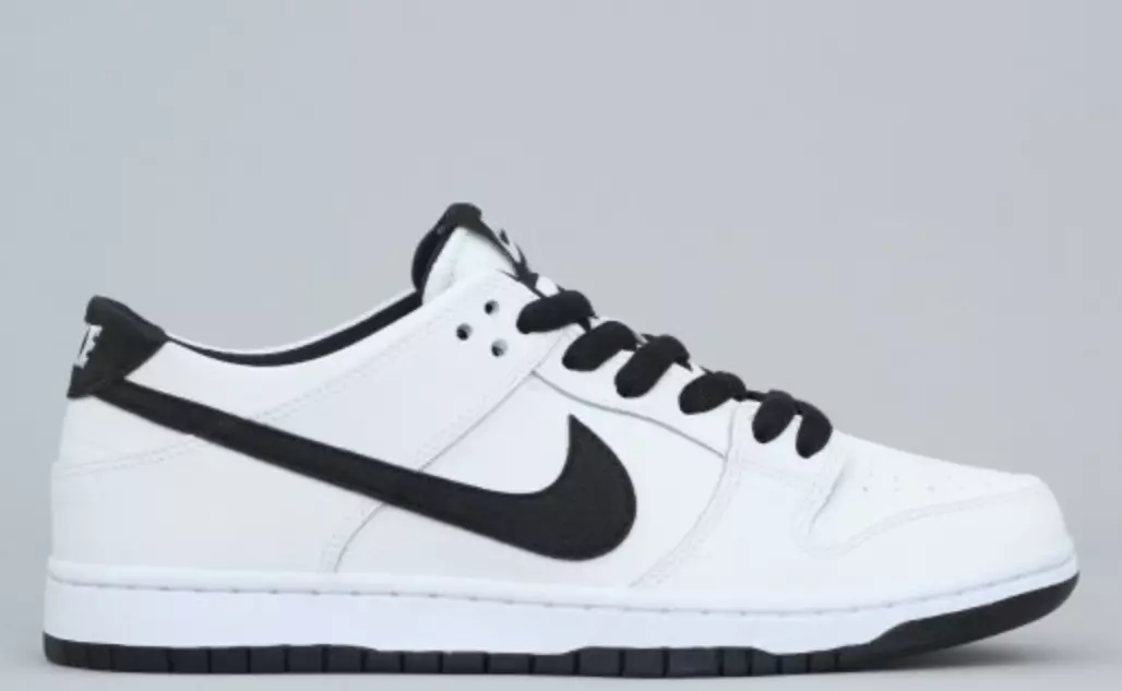 Valge ja must Ishod Wair Nike SB Dunk pinnad