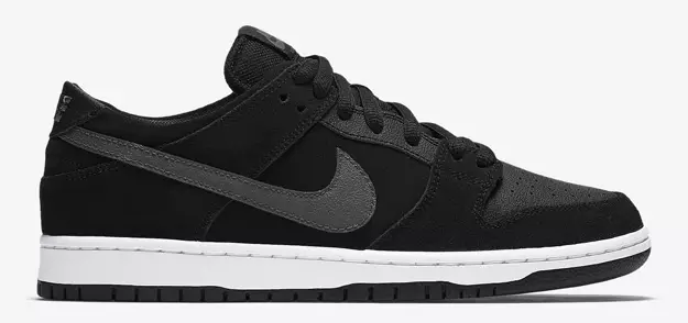 Nike SB Dunk Low Ishod Wair Hitam Grafit Putih