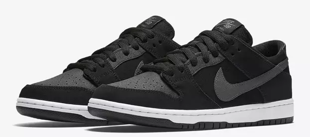 Nike SB Dunk Low Ishod Wair Hitam Grafit Putih