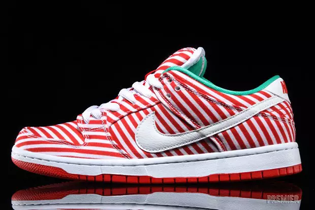 Candy Cane Nike Dunk Low SB