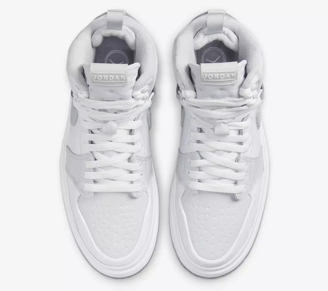 تاریخ انتشار Air Jordan 1 Aclimate White Grey DC7723-100