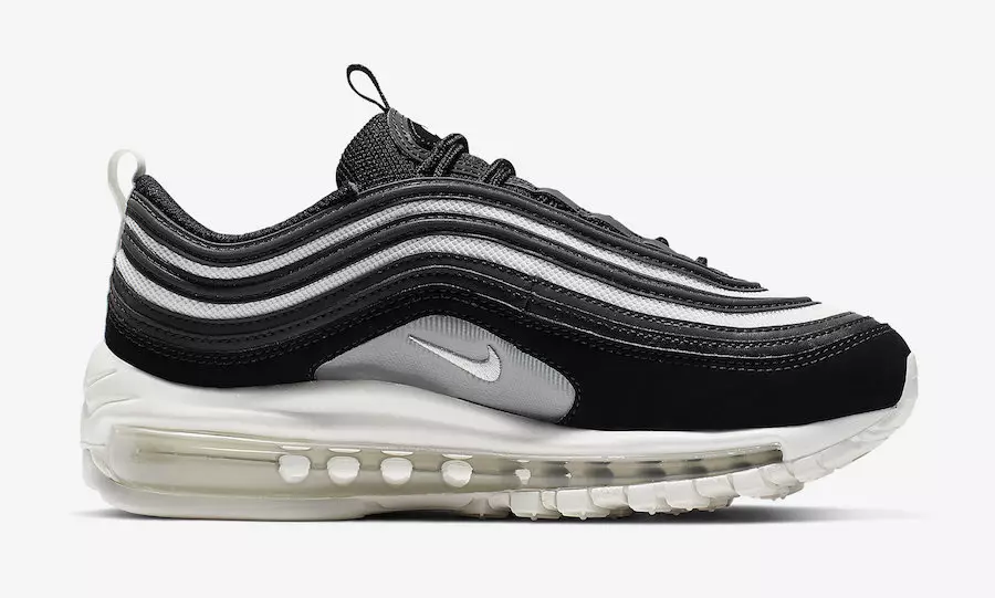 Nike Air Max 97 שווארצע פּלאַטינום טינט ווייסע 921733-017 מעלדונג טאָג