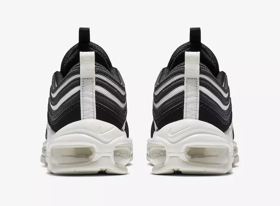 Nike Air Max 97 E zezë me ngjyrë platini të bardhë 921733-017 Data e publikimit