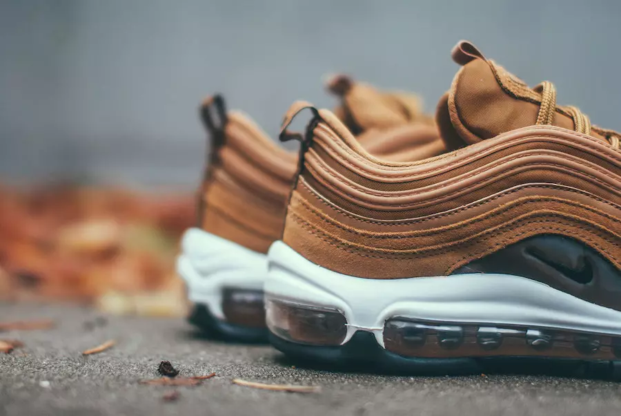 Nike Air Max 97 Dempet bronse Svart Hvit AV7027-200 Utgivelsesdato