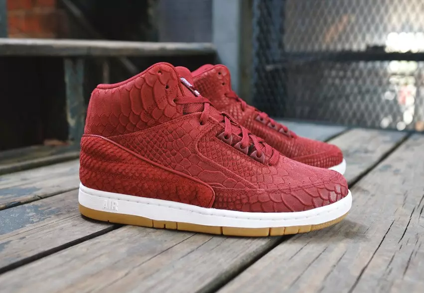 Nike Air Python Premium Red Snakeskin gumija