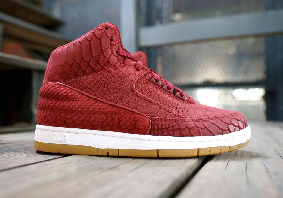 Nike Air Python Premium Kırmızı Yılan Derisi Sakız