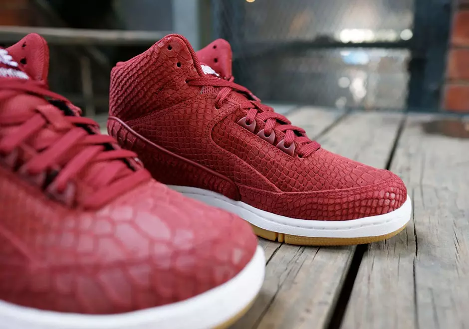 Nike Air Python Premium Kırmızı Yılan Derisi Sakız