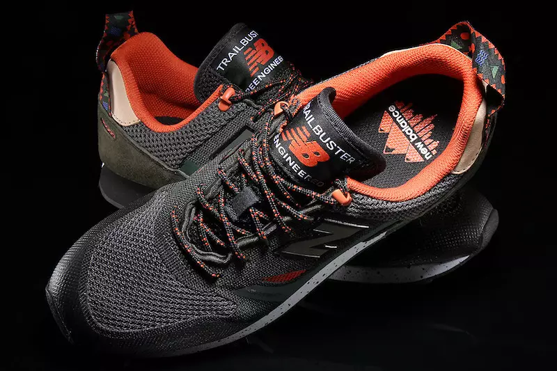 New Balance Trailbuster pārveidoja meža zaļumu