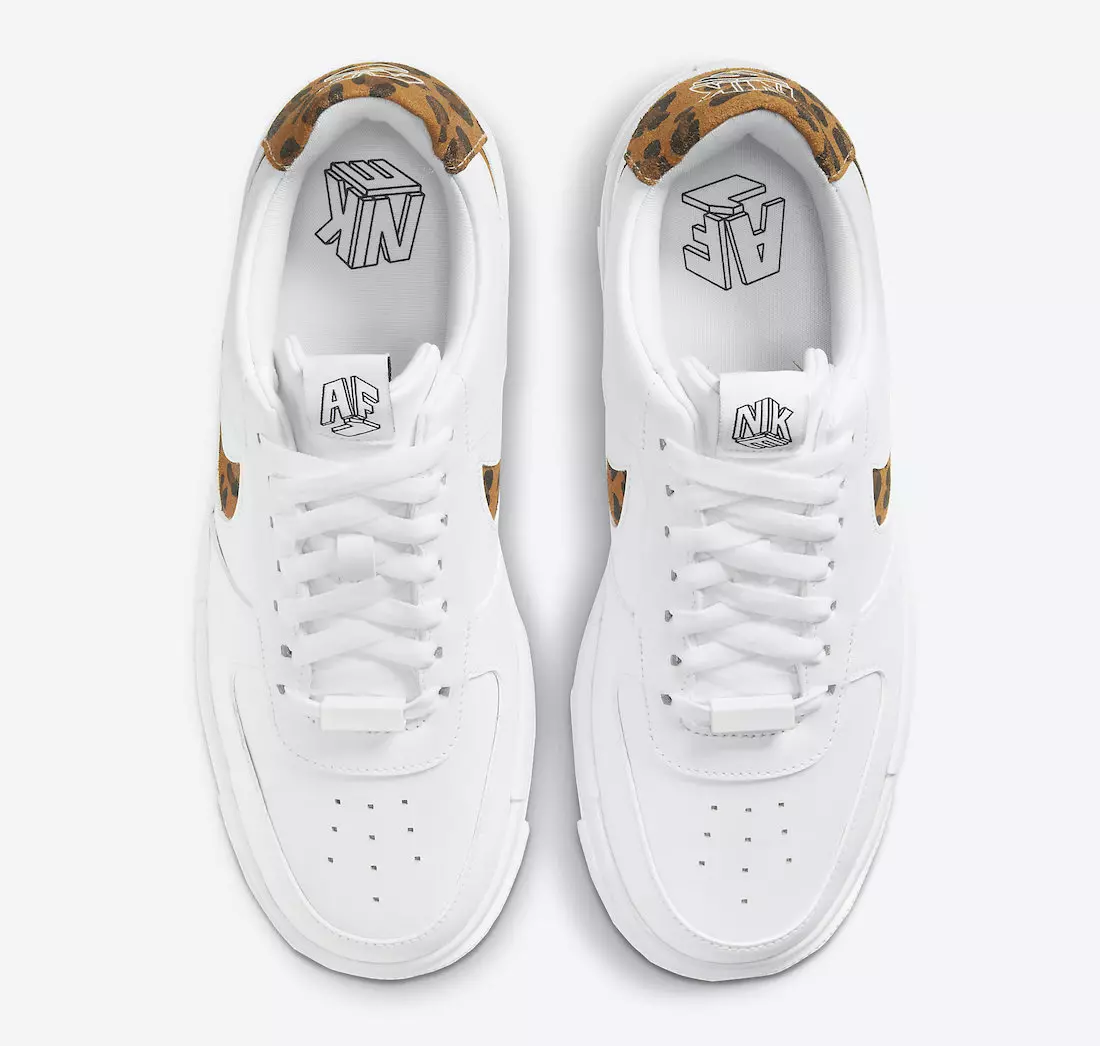 Ημερομηνία κυκλοφορίας Nike Air Force 1 Pixel Leopard CV8481-100