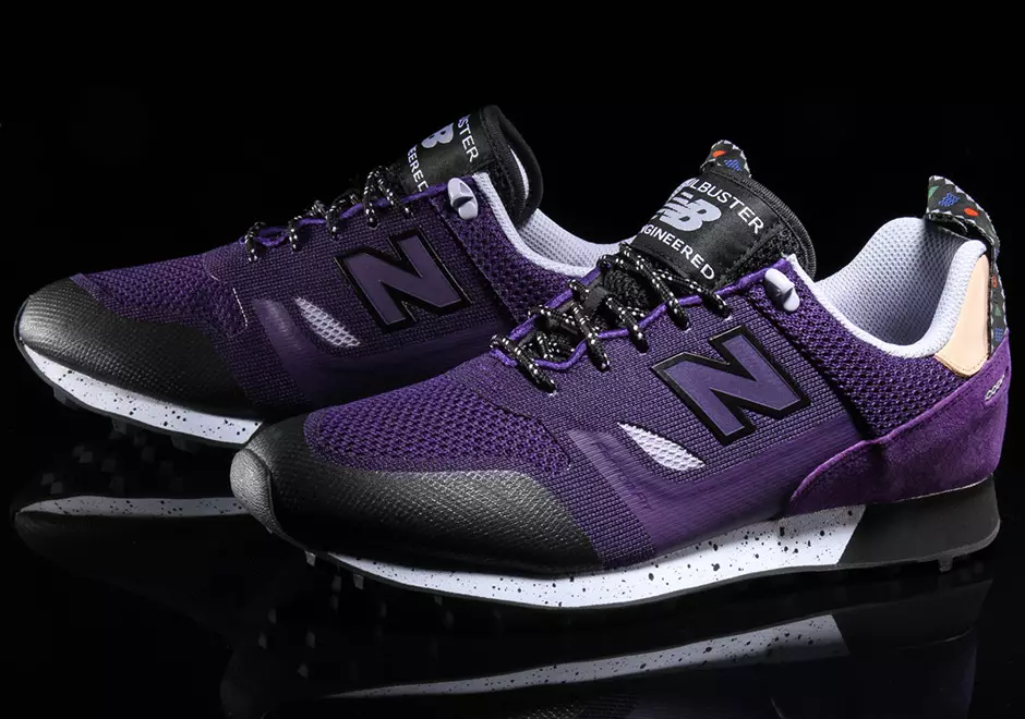 New Balance Trailbuster Kejuruteraan Ungu Hitam