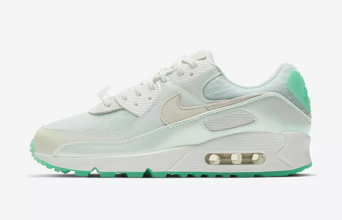 Nike Air Max 90 WMNS светло-фиолетовые DH8074-100 дата выпуска