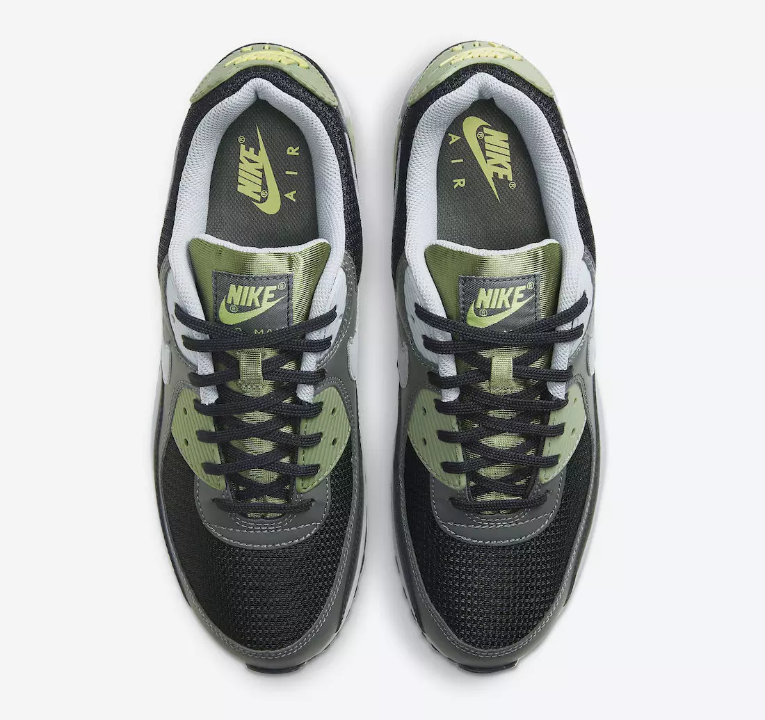 تاریخ عرضه Nike Air Max 90 Oil Green CV8839-300