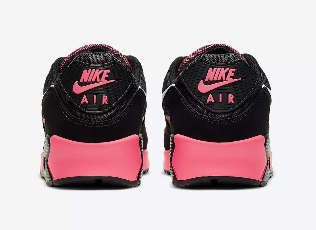 Nike Air Max 90 Black Racer Pink DB3915-003 გამოშვების თარიღი