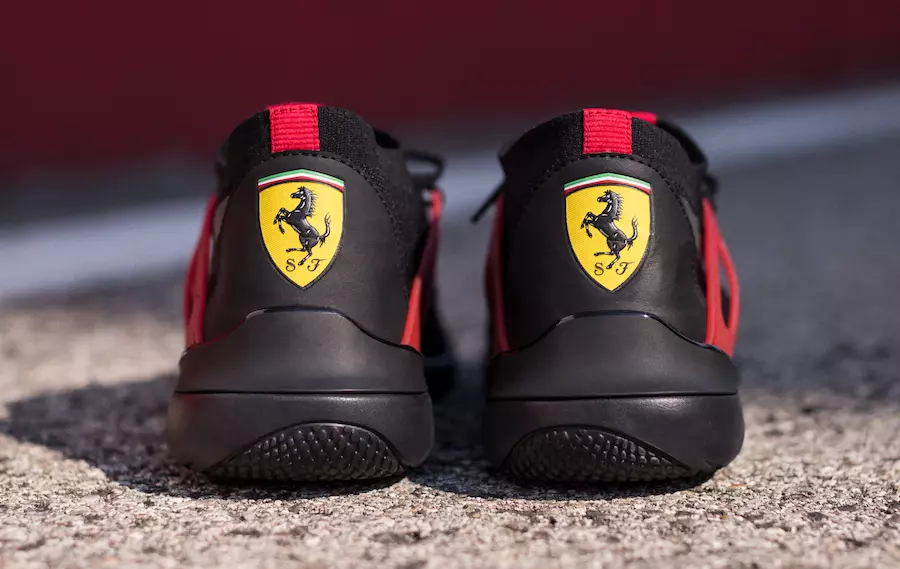 Nice Kicks Ferrari PUMA EVO Cat Sock Lace