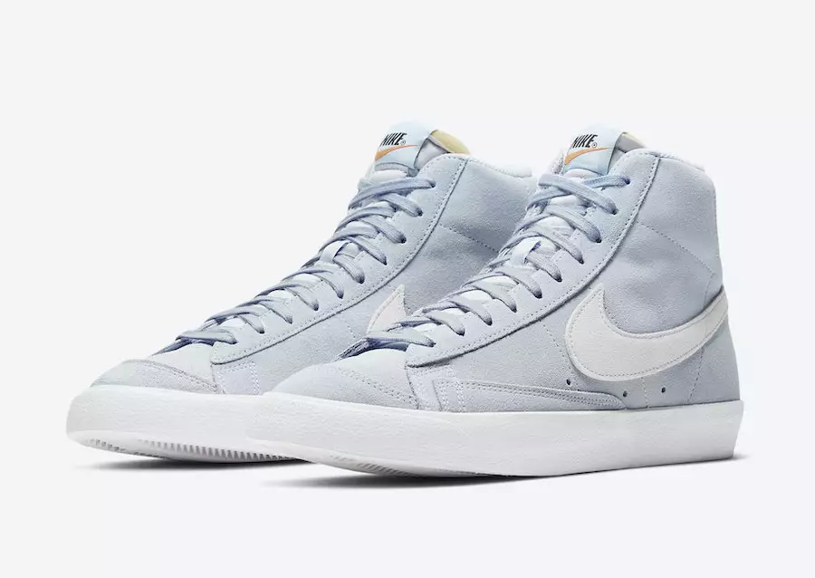 Nike Blazer Mid '77 zamšādas ūdeņraža zils CI1172-401 Izdošanas datums