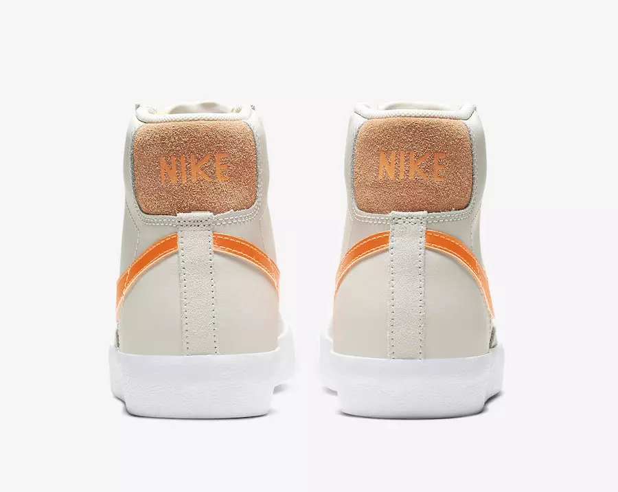 Nike Blazer Mid 77 Vintage Light Bone Total Orange CZ0461-001 Datum izdavanja