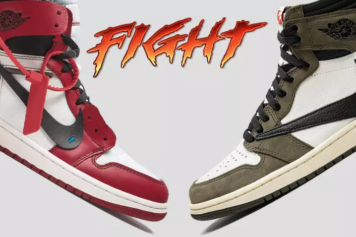 Кој го објави The Better Air Jordan 1: Вирџил Аблох или Тревис Скот