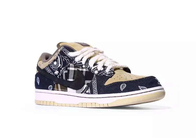 Travis Scott Nike SB Dunk Low QS CT5053-001 発売日