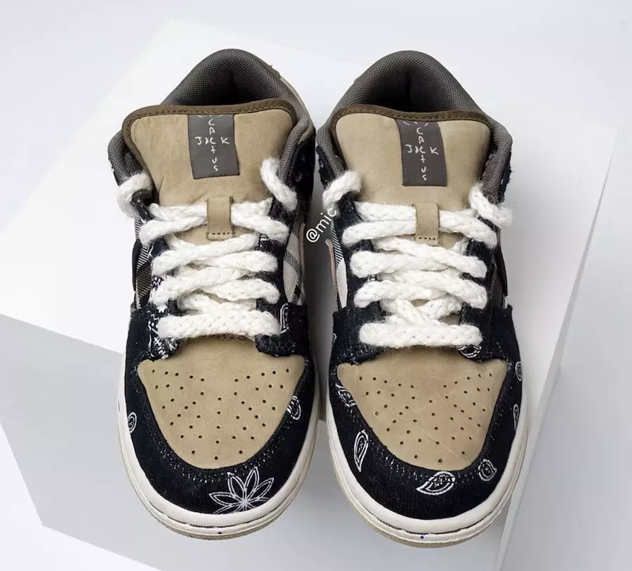 Travis Scott Nike SB Dunk төмен шығарылым күні бағасы