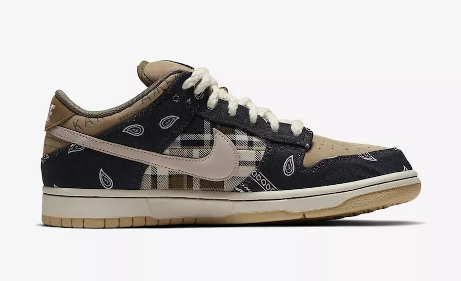 Travis Scott Nike SB Dunk Low CT5053-001 출시일 가격