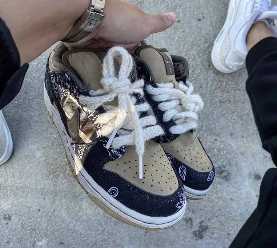 Travis Scott Nike SB Dunk Lágt útgáfudagsverð