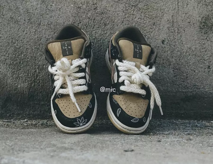 Travis Scott Nike SB Dunk төмен шығарылым күні бағасы