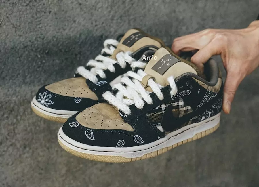 Travis Scott Nike SB Dunk Lav udgivelsesdato Pris