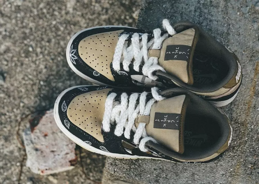 Travis Scott Nike SB Dunk Alhainen julkaisupäivähinta