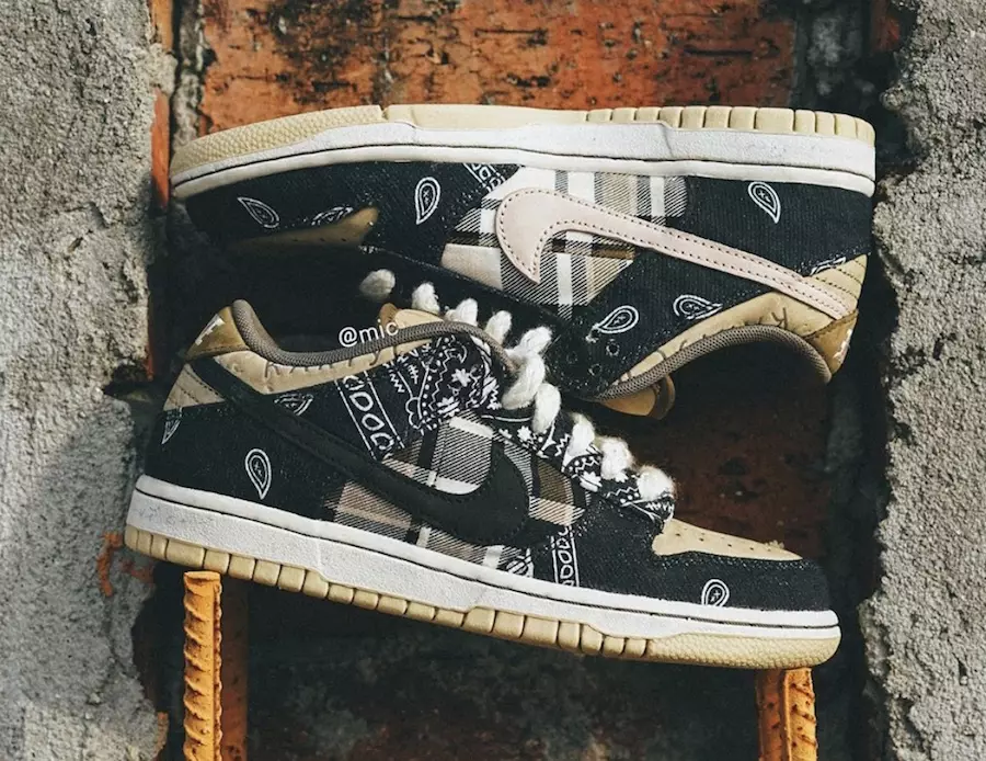 Travis Scott Nike SB Dunk Alacsony megjelenési dátum ár