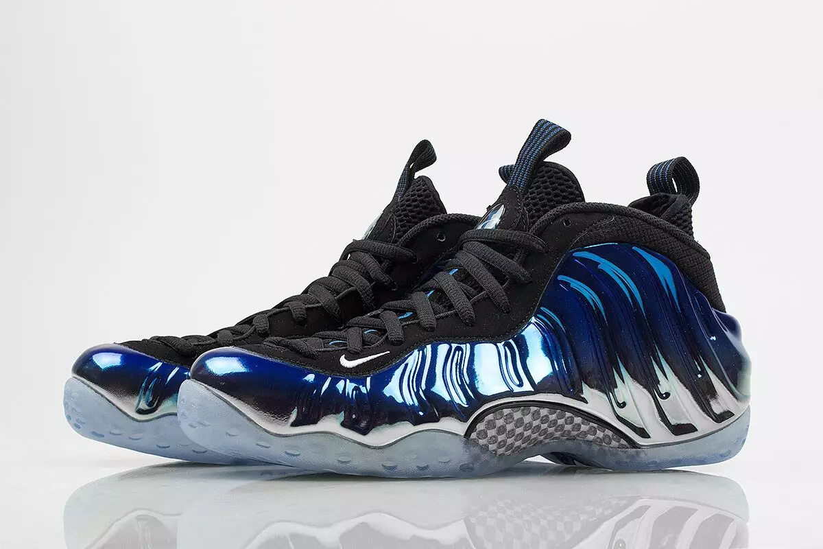 Cermin Biru Nike Foamposite One PRM