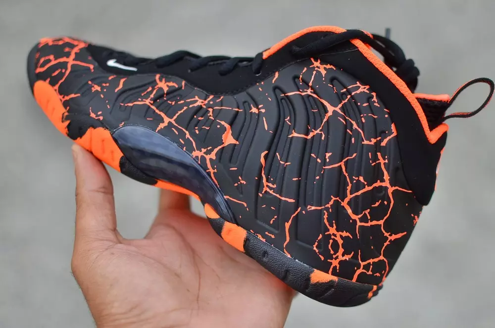 Nike Little Posite Uno Magma Lava