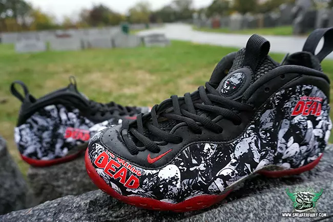 Nike Foamposite Uno Walking Dead Personalizado