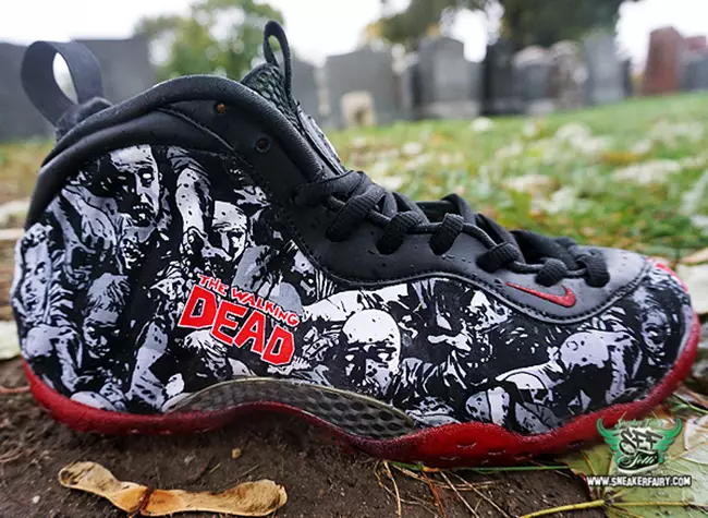 Nike Foamposite One Walking Dead Custom