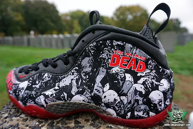 Nike Foamposite One Walking Dead personalizzato