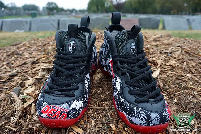 Nike Foamposite One Walking Dead Custom