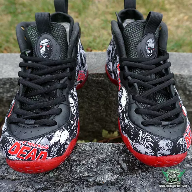 Nike Foamposite One Walking Dead စိတ်ကြိုက်