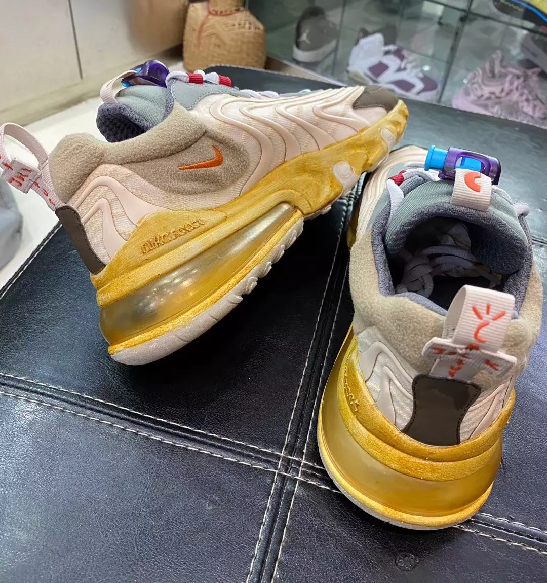 Travis Scott Nike Air Max 270 React CT2864-200 Шығарылған күні