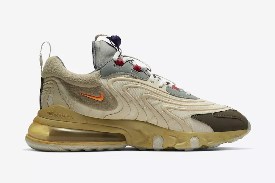 Travis Scott Nike Air Max 270 React Cactus Trails CT2864-200 Fecha de lanzamiento