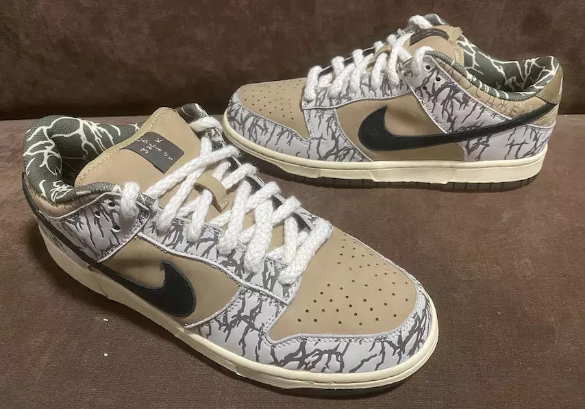 Travis Scott's Nike SB Dunk Low Sample mogelijk vrijgegeven?