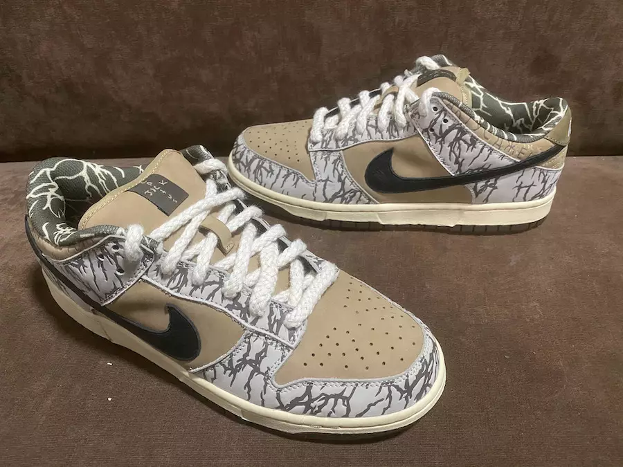 Travis Scott Nike SB Dunk Low үлгісінің 2020 жылғы шығарылым күні