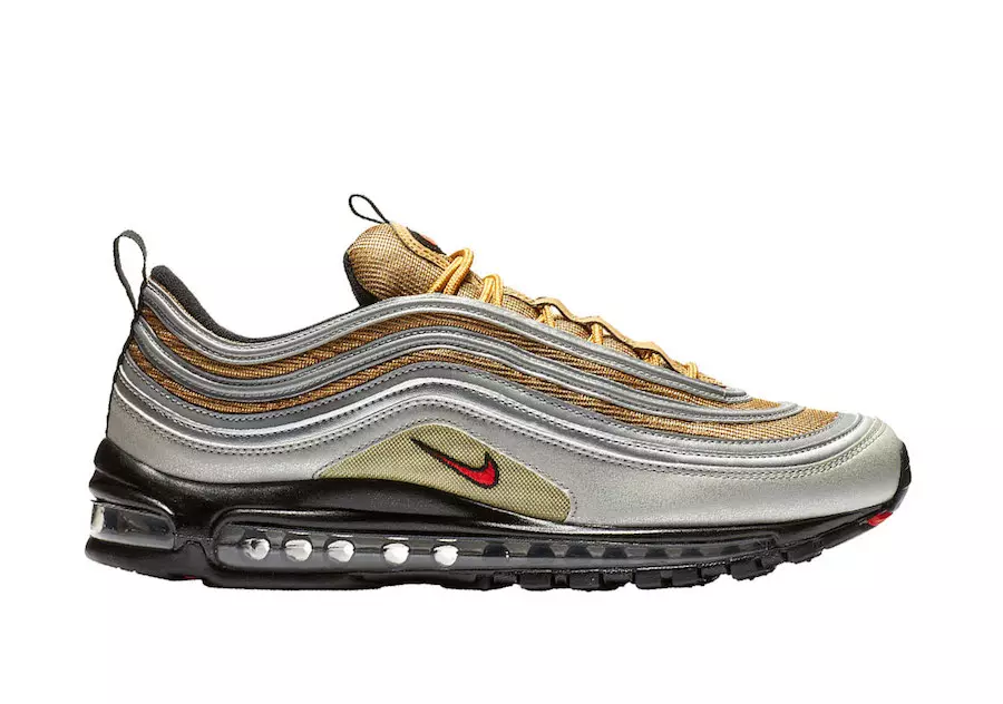 Nike Air Max 97 Silver Gold BV0306-001 Väljalaskekuupäev