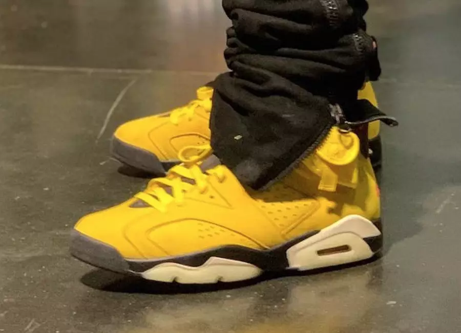 Travis Scott Air Jordan 6 Yellow Utgivelsesinformasjon