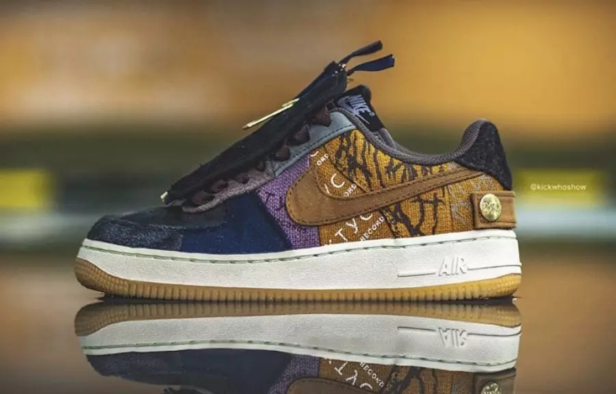 Travis Scott Nike Air Force 1 Low CN2405-900 izlaišanas datums