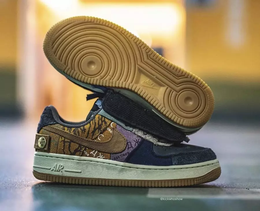 Travis Scott Nike Air Force 1 Low CN2405-900 Թողարկման ամսաթիվ