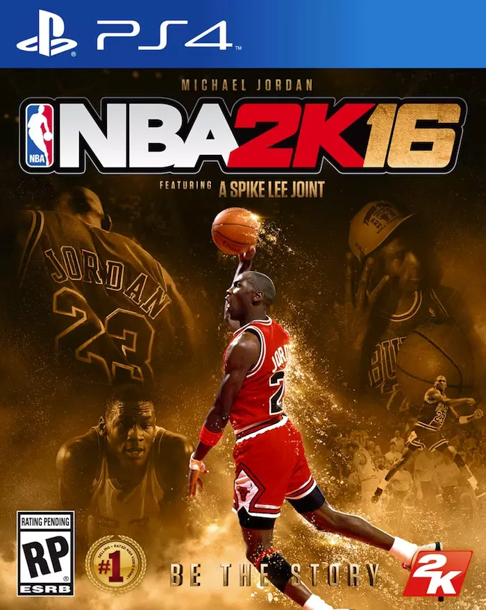 Michael Jordan NBA 2K16-Abdeckung