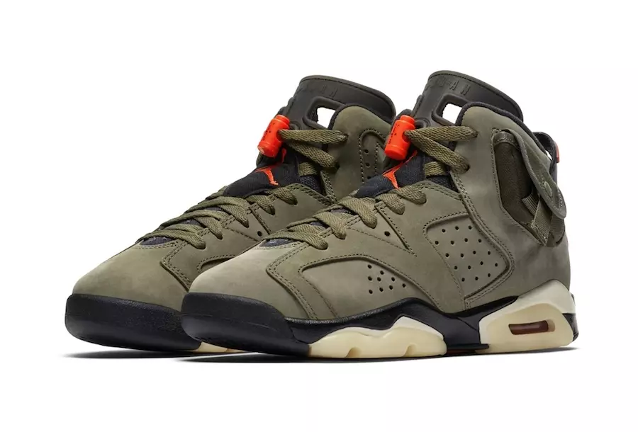 Travis Scott Air Jordan 6 GS sinf maktabining chiqarilgan sanasi