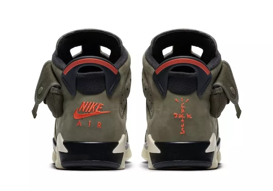 Travis Scott Air Jordan 6 Dáta Eisiúna Scoile Grád GS