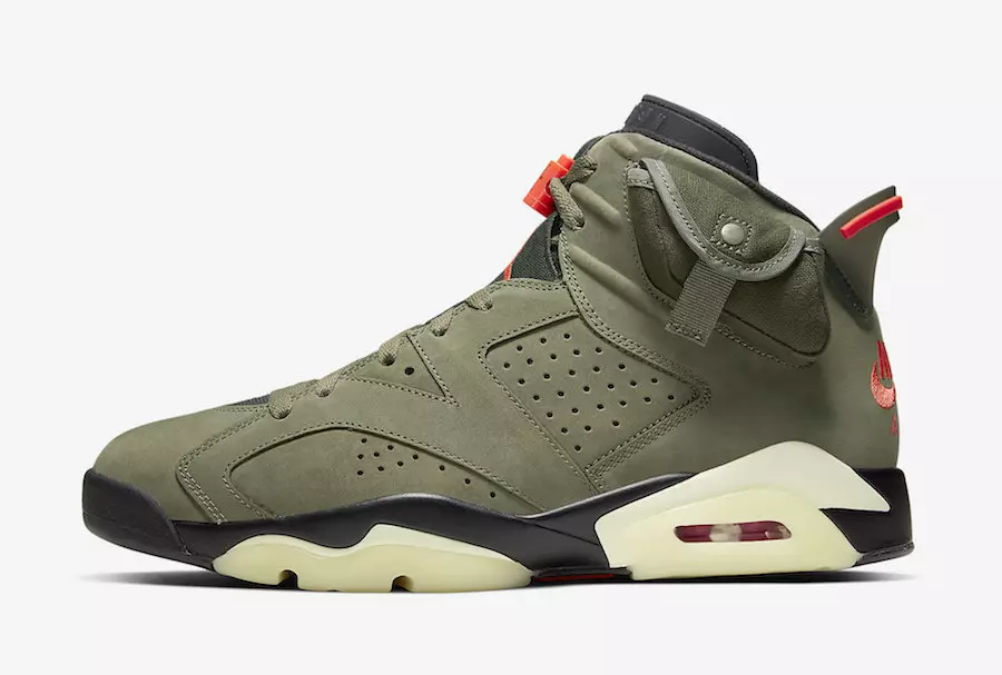 Travis Scott Air Jordan 6 CN1084-200 2019 Çıkış Tarihi